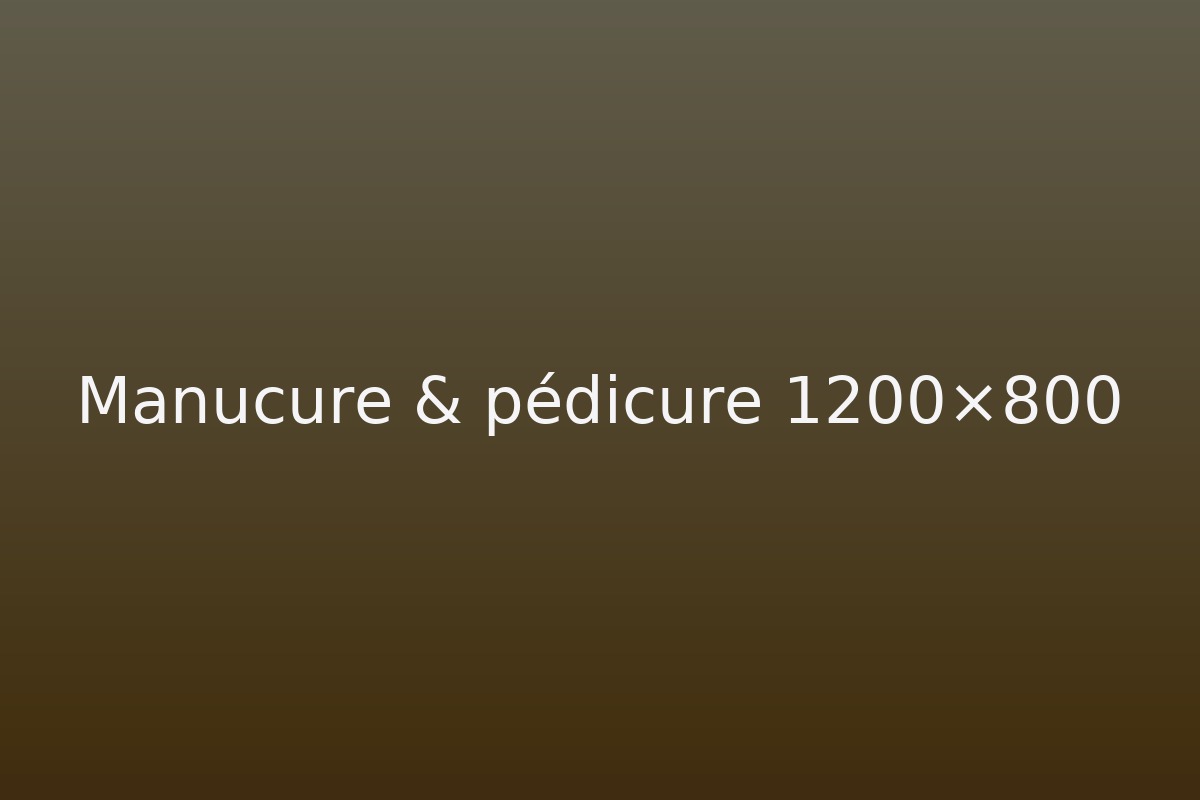 Manucure & pédicure
